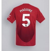 Dres Manchester United Harry Maguire #5 Domaci 2024-25 Kratak Rukav